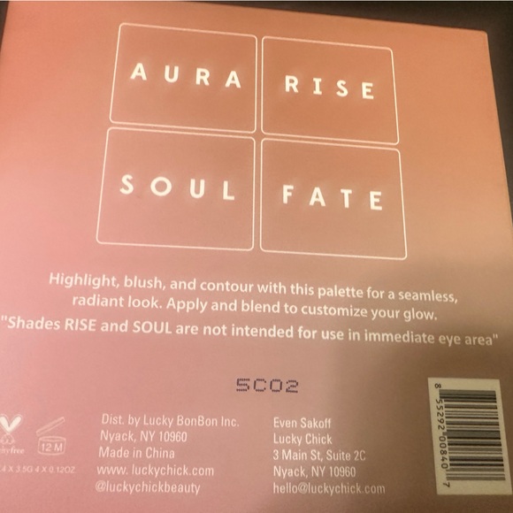 Lucky Chick Blush Palette - Soulful Shades - Picture 2 of 3